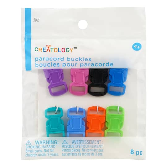 Plastic Paracord Buckles by Creatology&#x2122;, 8ct.
